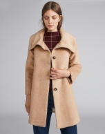 Beige cloth coat