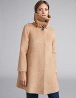 Beige cloth coat