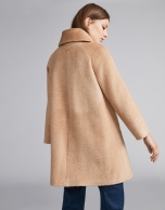 Beige cloth coat