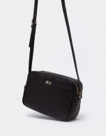 Bolso bandolera Taylor coco negro