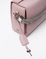 Bolso cofre Trunk piel rosa