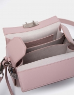 Bolso cofre Trunk piel rosa