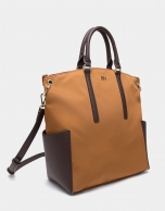 Tan Candem leather tote bag