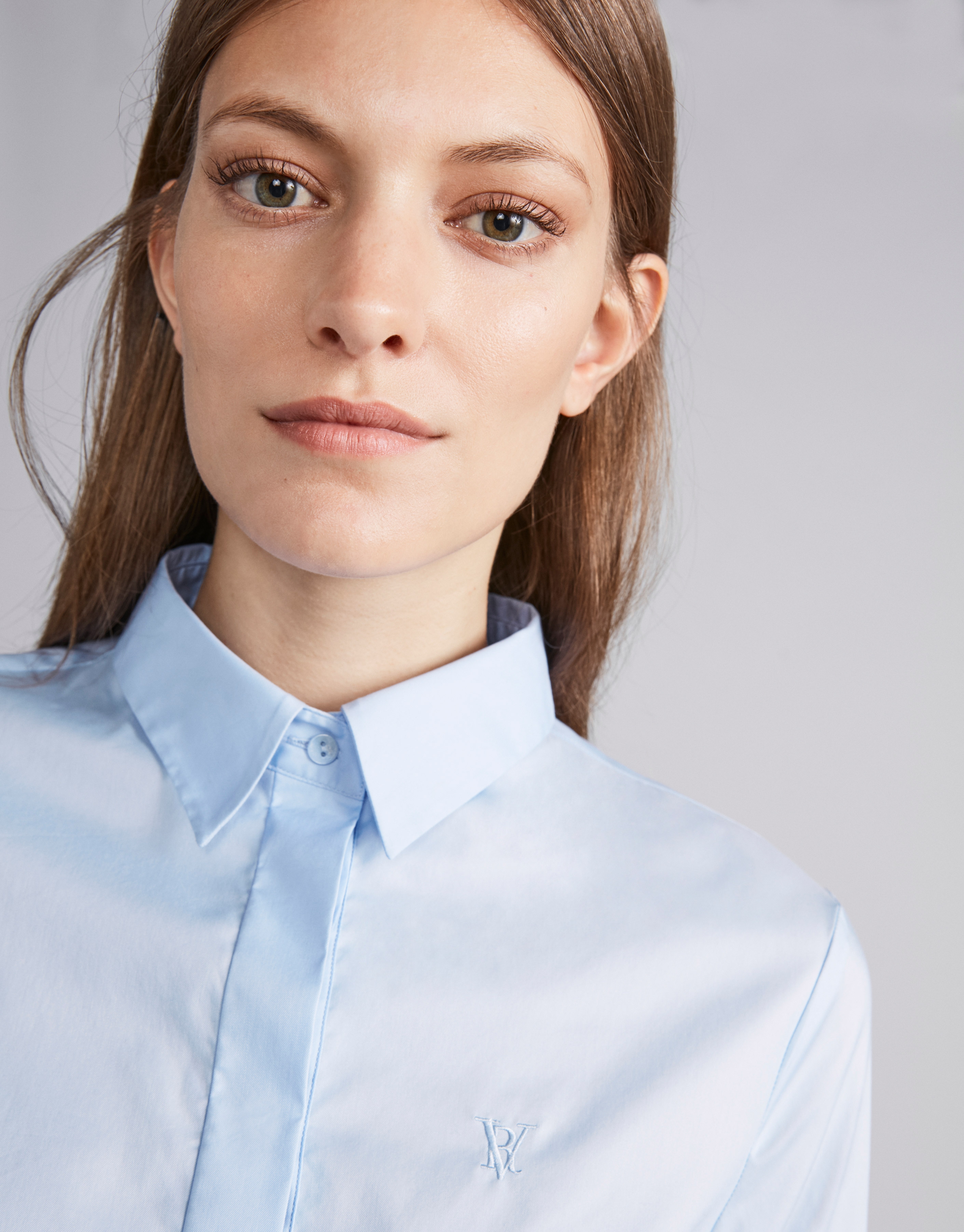 Light blue men's shirt