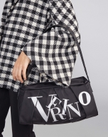 Black nylon Olivina shoulder bag