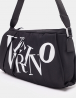 Black nylon Olivina shoulder bag