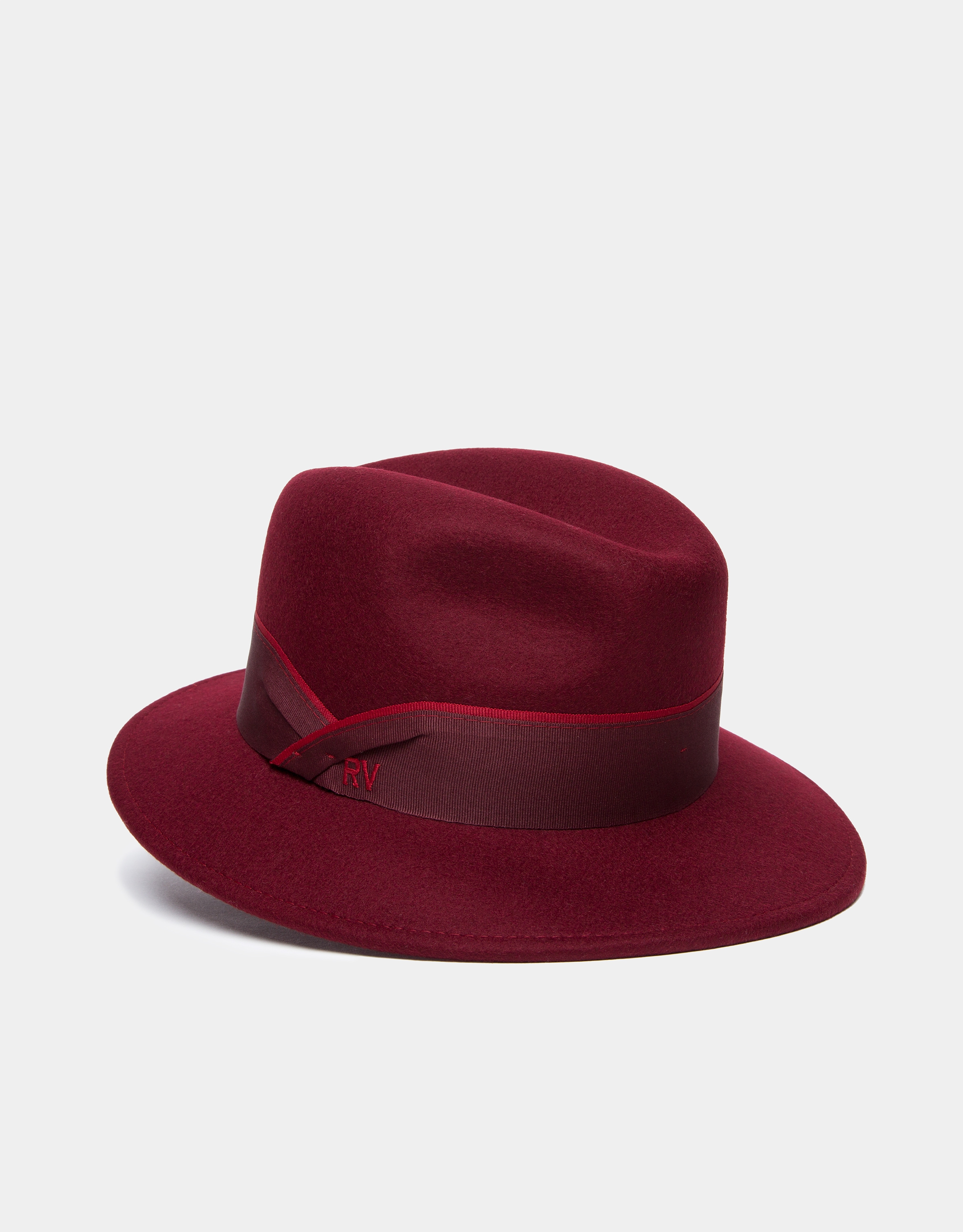 Burgundy Borsellino hat