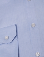 Light blue herringbone dress shirt