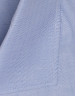 Light blue herringbone dress shirt