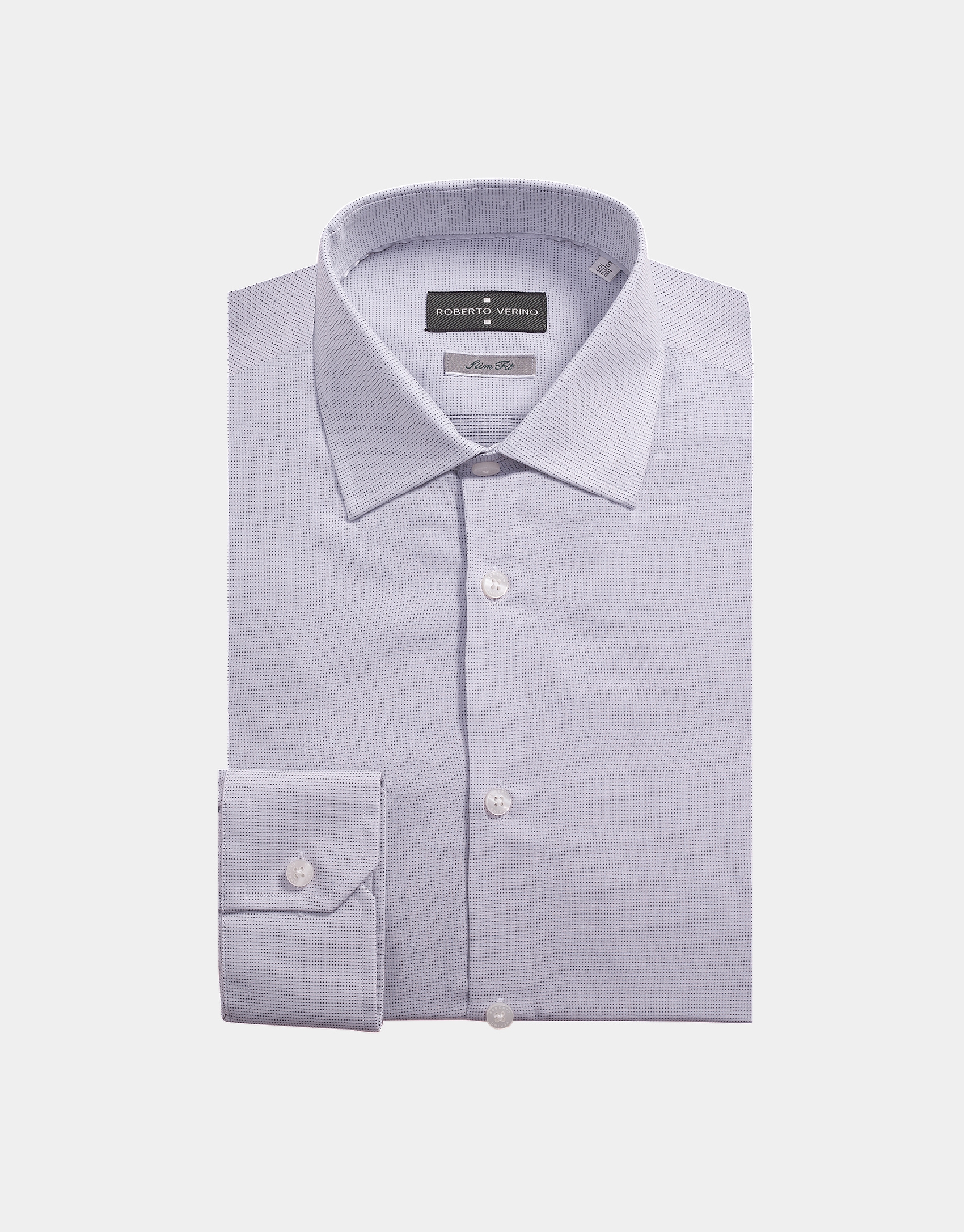 Mauve false plain dress shirt