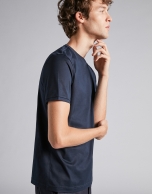 Basic navy blue top