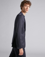 Navy blue separate suit jacket