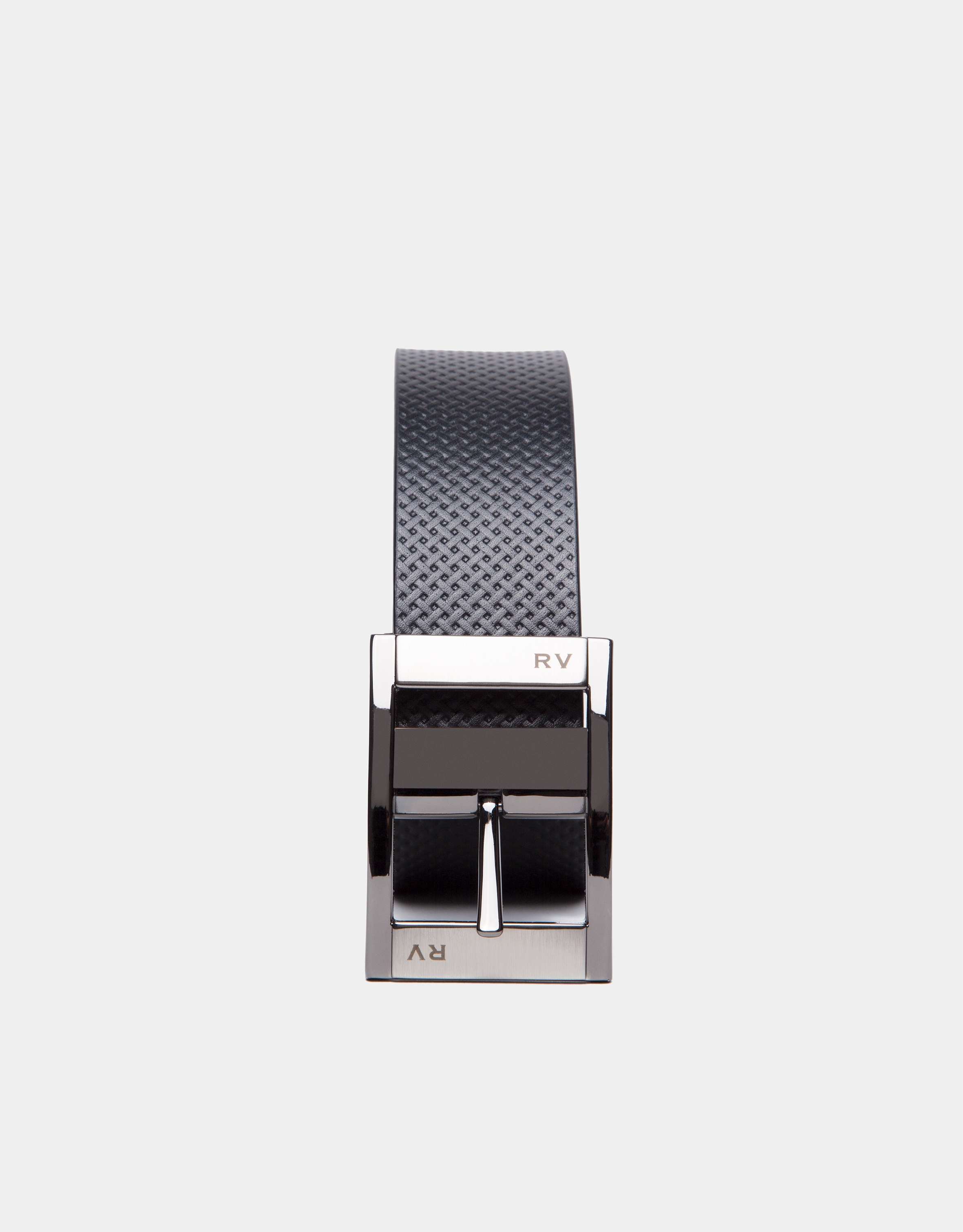 Brown/black reversible belt