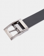 Brown/black reversible belt