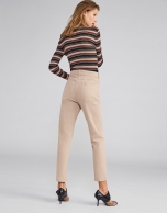 Camel pants with 4 pockets