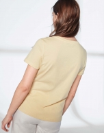 Yellow goose top