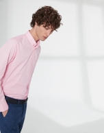 Camisa sport Oxford rosa