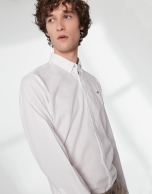 Camisa sport Oxford blanco