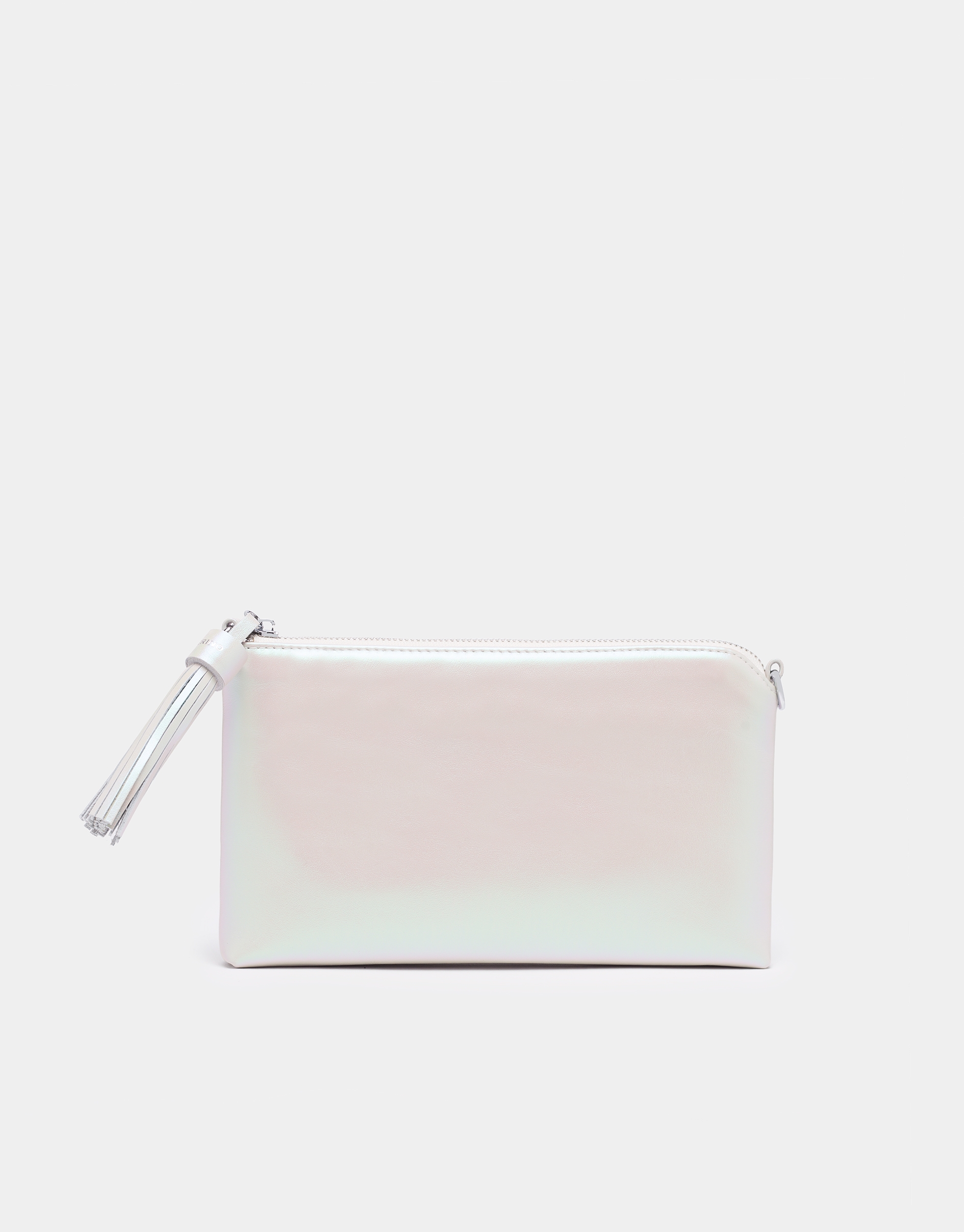 Bolso Lisa Nano blanco perlado