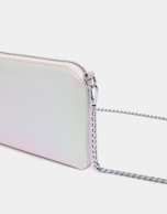 Pearly white Lisa Nano bag