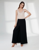 Black culotte