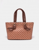 Bolso shopper mini Laia café