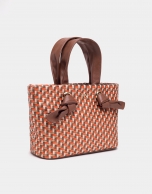 Bolso shopper mini Laia café