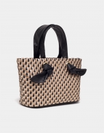 Black Laia mini-shopping bag