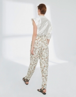 Goose print  pants