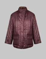 Chaqueta reversible chanel/acolchada tonos rosa