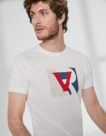 Camiseta logo RV color block