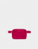 Fuchsia fanny pack