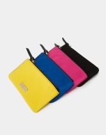 Cartera nylon amarilla