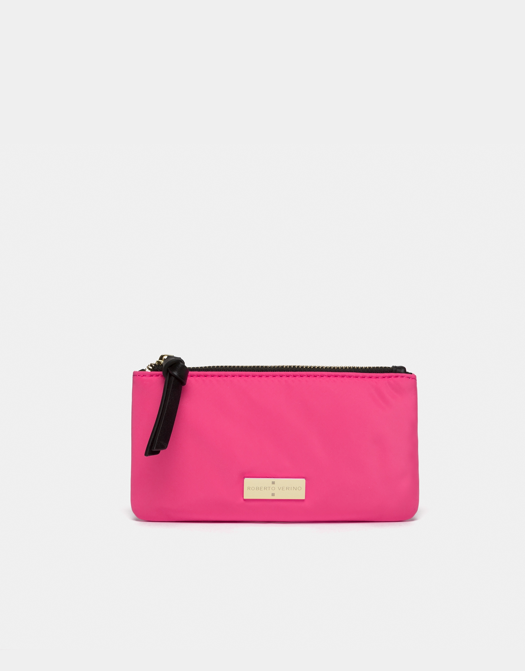 Cartera nylon fucsia