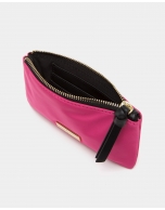 Cartera nylon fucsia