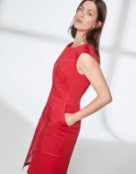 Poppy cotton midi dress