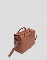 Brown leather Luxor handbag