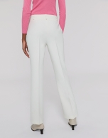 Ivory straight pants