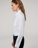 White men's shirt with pocket