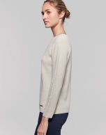 Ivory merino wool