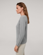 Smokey gray merino wool