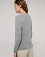 Smokey gray merino wool