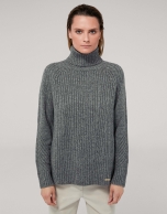 Gray marengo oversize sweater