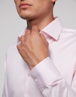 Pink diamond dress shirt