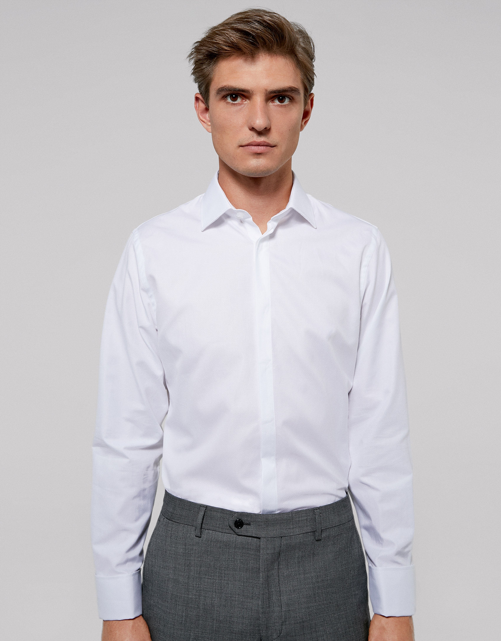 White formal shirt