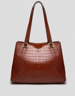 Bolso hobo Dundee piel marrón