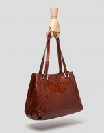 Bolso hobo Dundee piel marrón