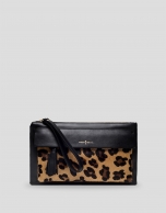 Bolso clutch Wild animal print