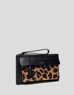 Bolso clutch Wild animal print