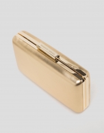 Gold RV clutch bag